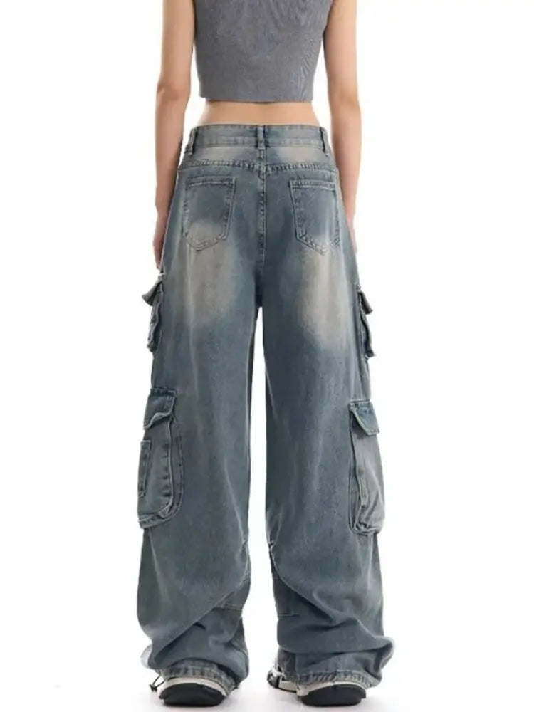 Pantalones vaqueros vintage elegantes.