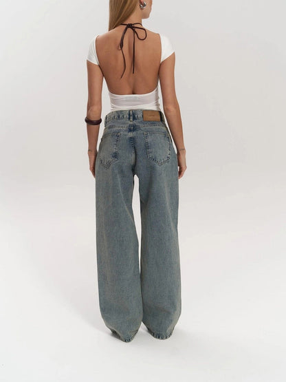 Jeans Trixie azul translúcido.