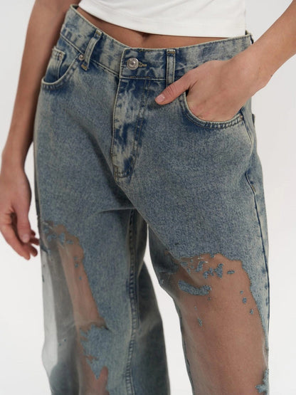 Jeans Trixie azul translúcido.
